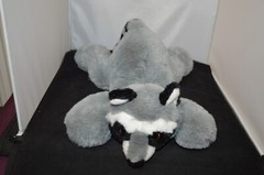 Bass Pro Shops Raccoon Wildlife Artists Black & Gray Plush Stuffed Animal 16″ Q5