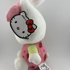 Hello Kitty Plush Easter Bunny Strawberry 11” 2023 Plush