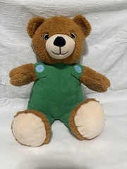Kohl’s Cares Green Corduroy Overalls Plush Teddy Bear Children’s Toy