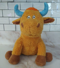 Kohls Cares Mr. Brown Can Moo Can You? Orange Cow Bull Dr. Seuss 12″ Plush