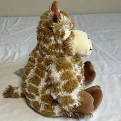 Warmies Microwavable Plush Giraffe 12″ Cozy Heat Pack Baby Soft Cuddle Lavender