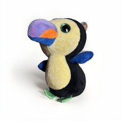 Toucan Puffin Penguin Toy Plush Stuffed Animal 6″ New with Suction Attachment